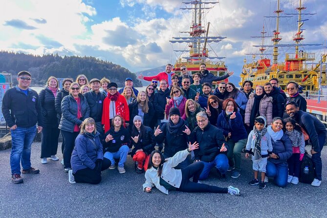 Mt Fuji and Hakone 1-Day Bus Tour Return by Bullet Train - Hakone Ropeway over the volcanic valley