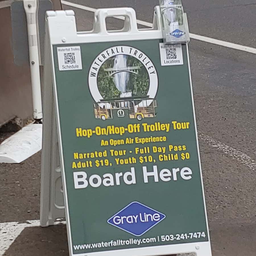 Multnomah Falls: Waterfall Corridor Hop-On Hop-Off Trolley - Angels Rest is for a more demanding outing