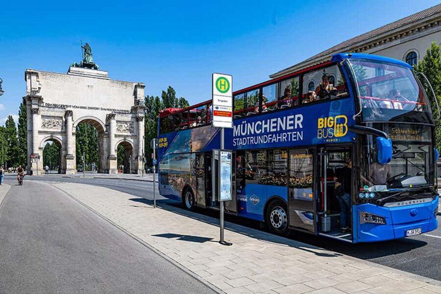 Munich: Big Bus Hop-On Hop-Off Tour by Open-Top Bus - Nymphenburg Palace and its gardens