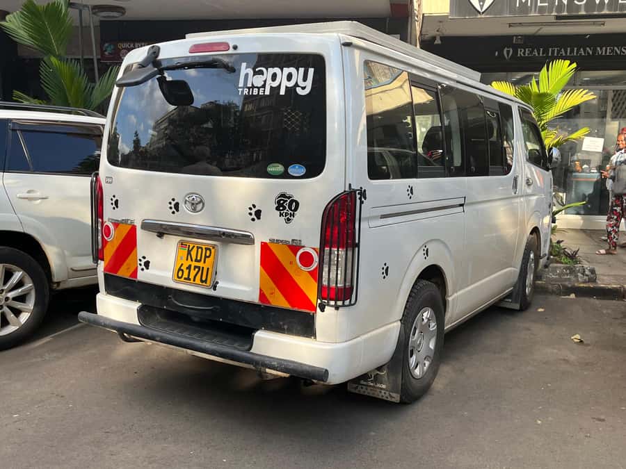 Nairobi: City Site-Seeing Bus Tour - Downtown Nairobi from an enclosed van