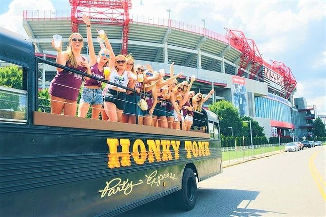 Nashville's Wildest Honky Tonk Public Party Bus (21+) - Quick points before you book