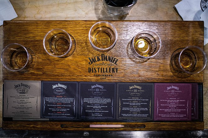 Nashville to Jack Daniel's Distillery Bus Tour + Whiskey Tastings - From downtown Nashville to the hills of Moore County