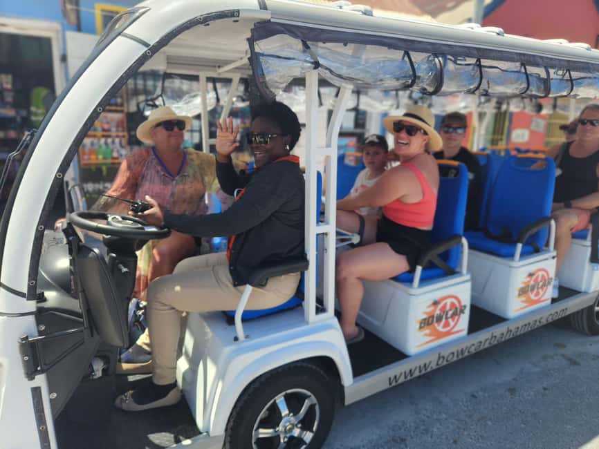 Nassau: Electric Bus Tour with Food & Drink Samples - Meeting beside the cruise port