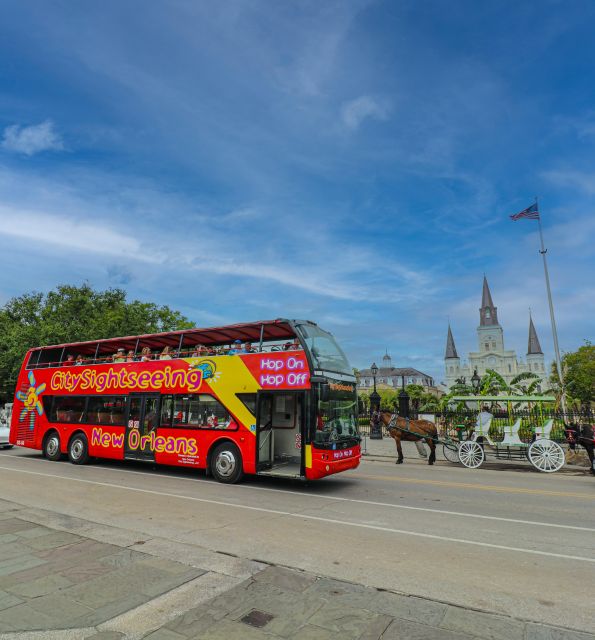 New Orleans: 2 or 3 Day Hop-On Hop-Off Bus with Walking Tour - Starting at Jackson Square and the French Market