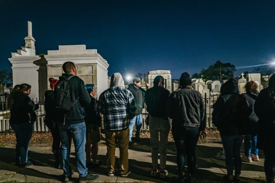 New Orleans: Cemetery Bus Tour At Dark with Exclusive Access - Odd Fellows Rest and the private cemetery visit