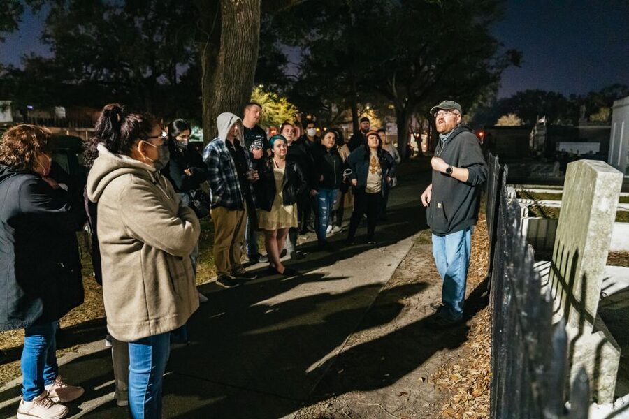 New Orleans: Cemetery Bus Tour At Dark with Exclusive Access - What the EMF search is really like