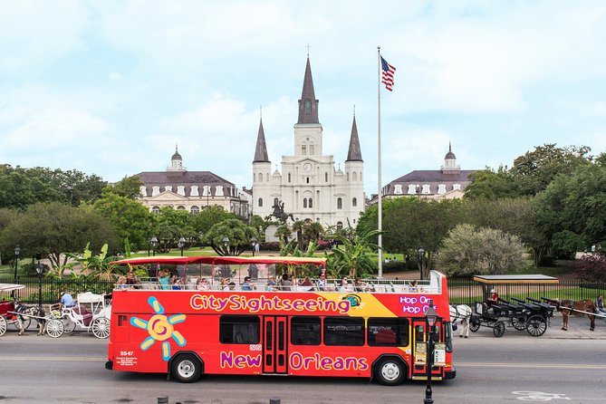 New Orleans City Sightseeing Hop-On Hop-Off Bus Tour - The central business district leads to museums and grand squares