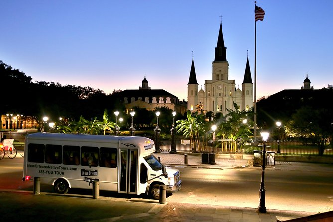 New Orleans Dead of Night Ghosts and Cemetery Bus Tour - Bayou St. John and the Marie Laveau connection