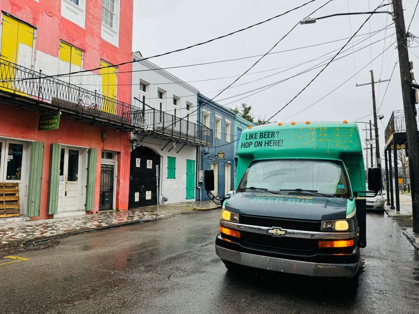 New Orleans: Easy Hop-On Hop-Off Craft Brewery Bus Tour - The Sunday route through Mid City and Bywater
