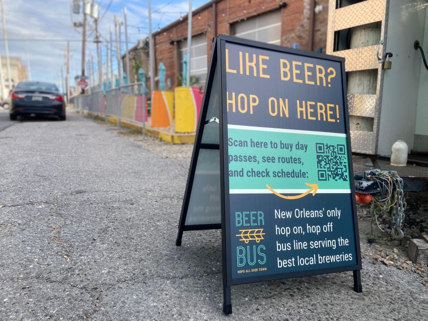 New Orleans: Easy Hop-On Hop-Off Craft Brewery Bus Tour - Small details that make the day easier