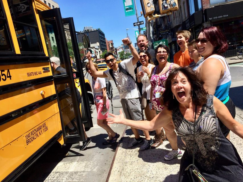 New York City: Half-Day Pizza Bus Tour - Key points at a glance