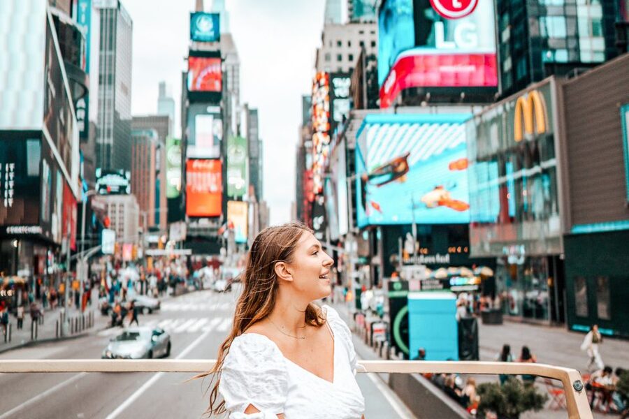 New York: Hop-on Hop-off Sightseeing Tour by Open-top Bus - The Downtown Loop: Wall Street, Battery Park, and the West Side
