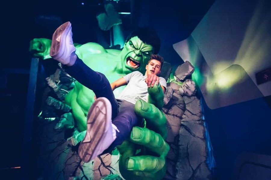 New York: Madame Tussauds and Big Bus Hop-on Hop-off Tour - Marvel Super Heroes 4D