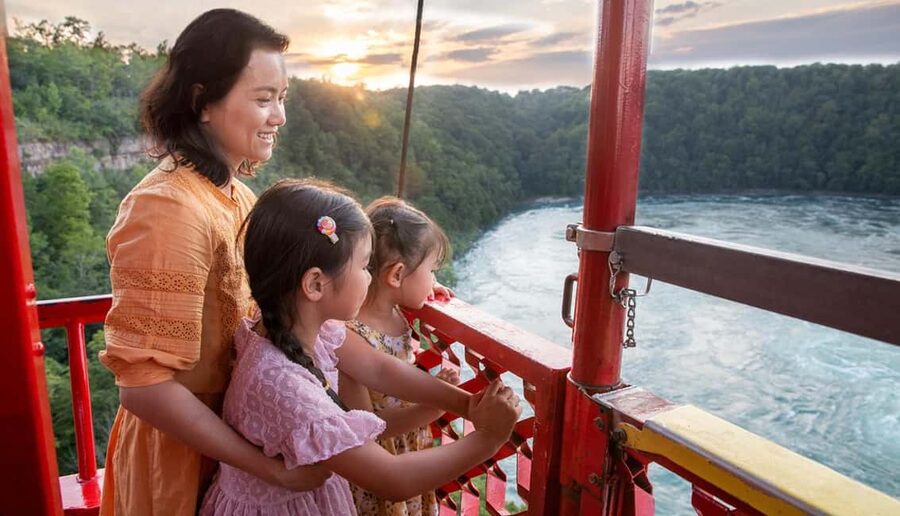 Niagara Falls: 5 Attraction Pass, WEGO Bus & Audio Guide - Whirlpool Aero Car shows the river’s wild side