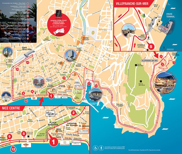 Nice: 1 or 2-Day Hop-On Hop-Off Bus Tour - Commentary, seating, and what to bring