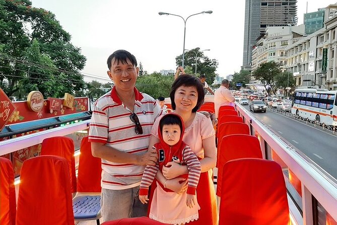 Night Bus Tour in Ho Chi Minh City - Traffic, rain, and the open-top seats