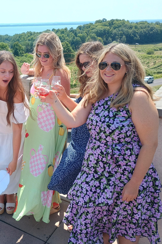 NON BUS MOVIE STARS Traverse City Old Mission 4 Winery Tour - Key points at a glance