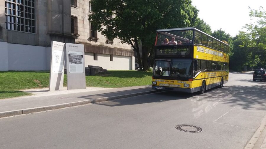 Nuremberg: Hop-On Hop-Off Bus Tour - Kongresshalle and the wider city route
