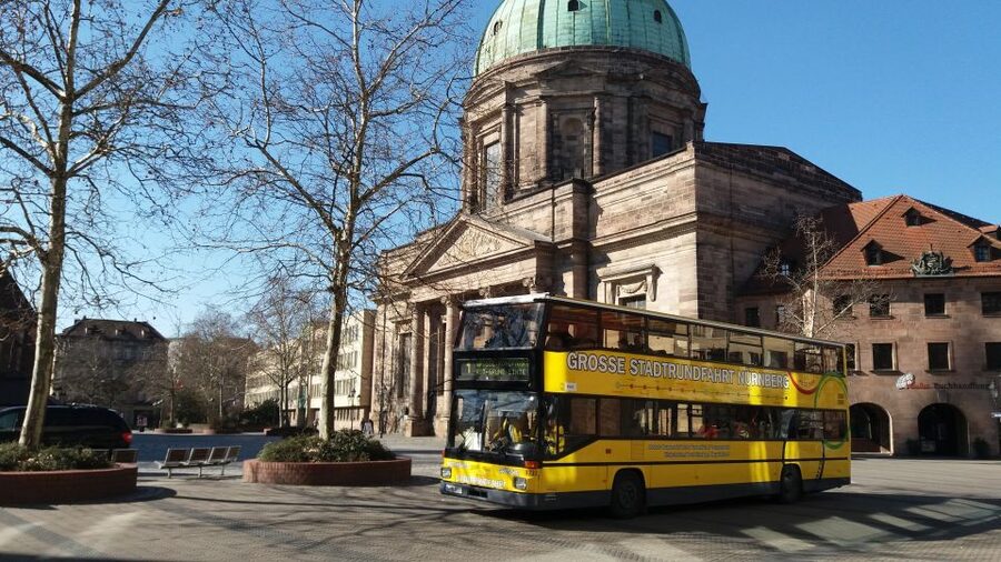 Nuremberg: Hop-On Hop-Off Bus Tour - Hauptmarkt and the Old Town stop