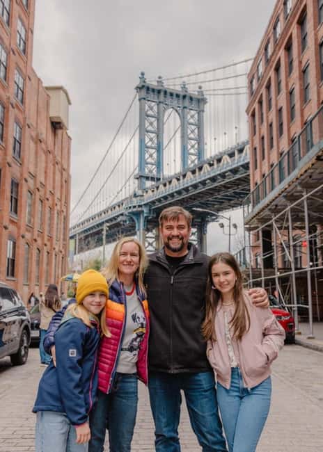 NYC: Brooklyn & DUMBO Bus and Walking Tour with Local Guide - Starting beneath the Times Square lights