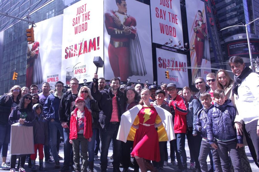 NYC: Bus Tour to Superhero Film Locations - Midtown Superheroes at the Times Square Starting Point
