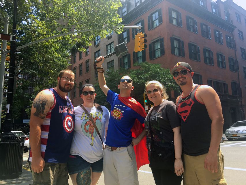NYC: Bus Tour to Superhero Film Locations - The Iron Fist Cab Flip