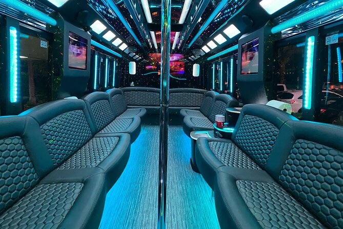 Open Bar Party Bus Nightclub Crawl in Las Vegas - Hakkasan at MGM Grand: several rooms under one roof
