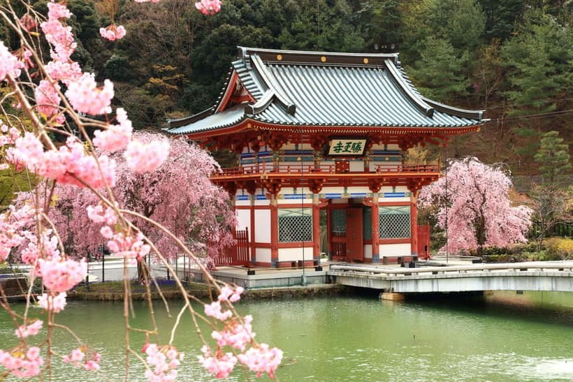 Osaka/Kyoto: Katsuoji, Kinkakuji, Arashiyama 1-Day Bus Tour - Togetsukyo Bridge brings the old Kyoto postcard to life