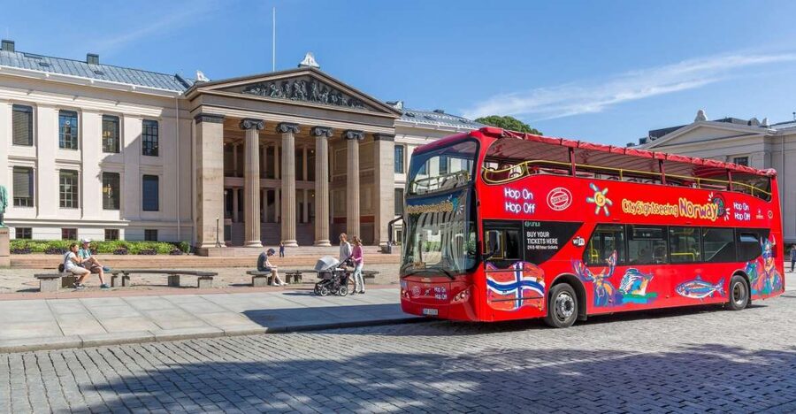 Oslo: City Sightseeing Hop-On Hop-Off Bus Tour - Starting at Nationaltheatret and Karl Johans gate
