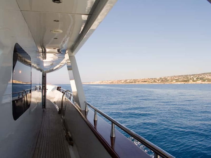 Paphos: Adults Only Cruise with Drinks, Food, Bus, Swim Stop - A quieter cruise from Paphos