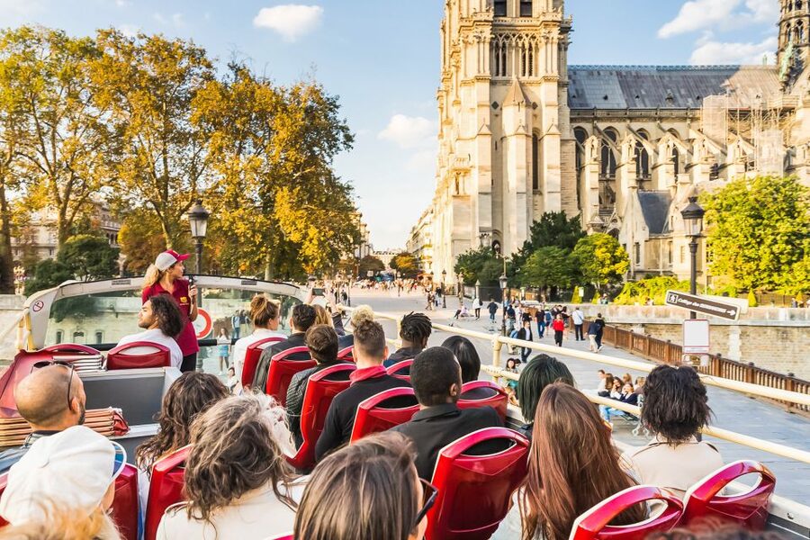 Paris: Big Bus Hop-On Hop-Off Tour with Optional Cruise - Champs-Élysées, Arc de Triomphe, and two grand palaces