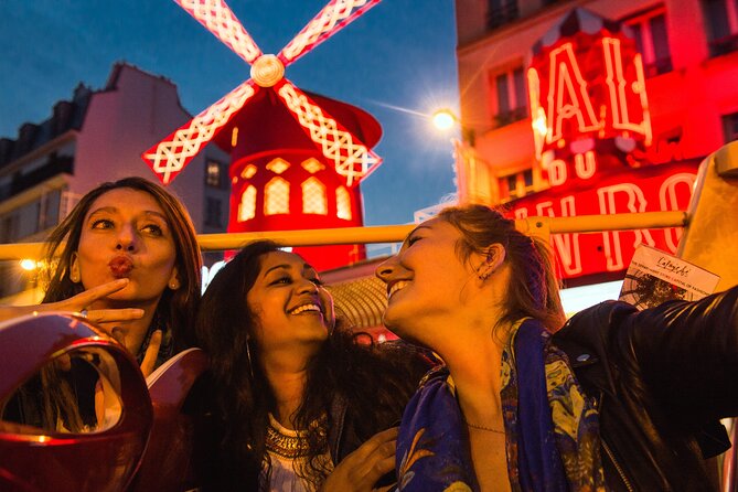 Paris Big Bus Open Top Panoramic Night Tour - What the eight-language audio adds