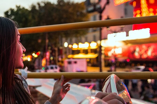 Paris Big Bus Open Top Panoramic Night Tour - Choosing the right seat and handling the weather
