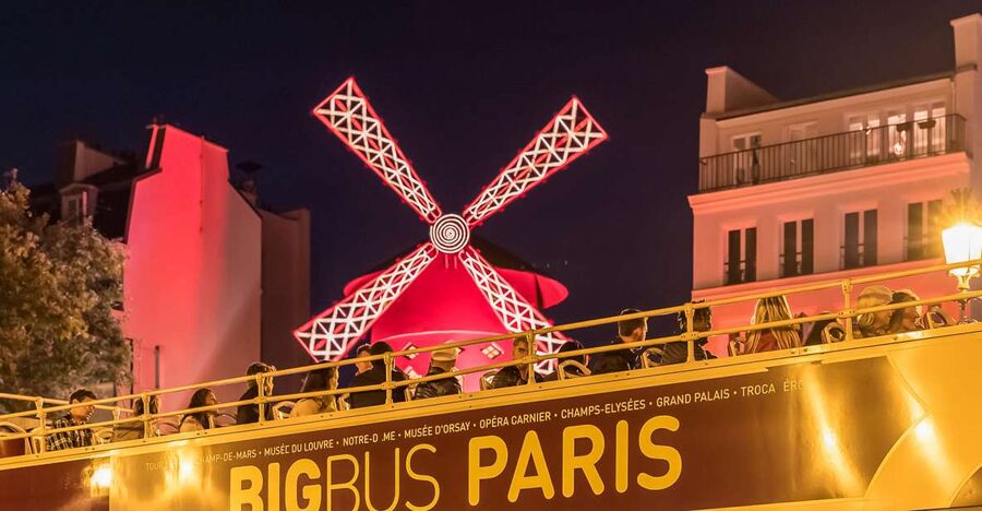 Paris: Big Bus Panoramic Night Tour by Open-Top Bus - Starting opposite the Arc de Triomphe