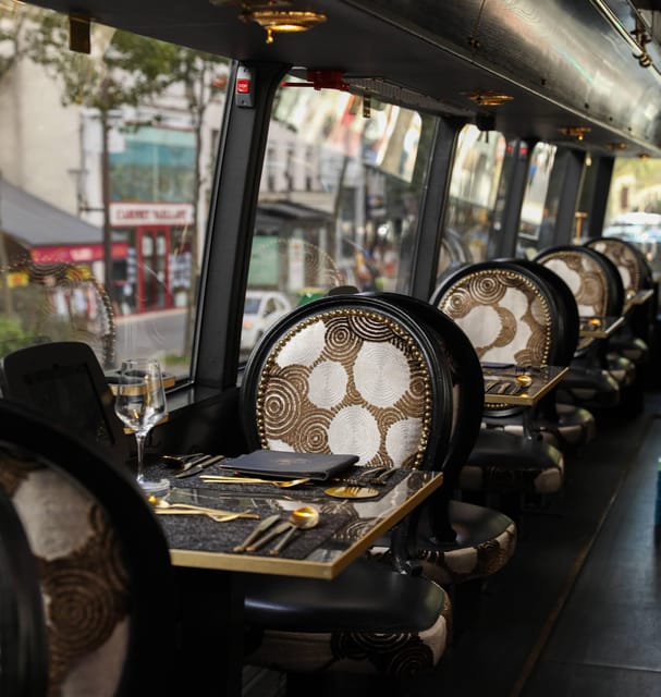 Paris Bus Toqué St Germain 3-Course Dinner w/ Champagne - Who will enjoy this most