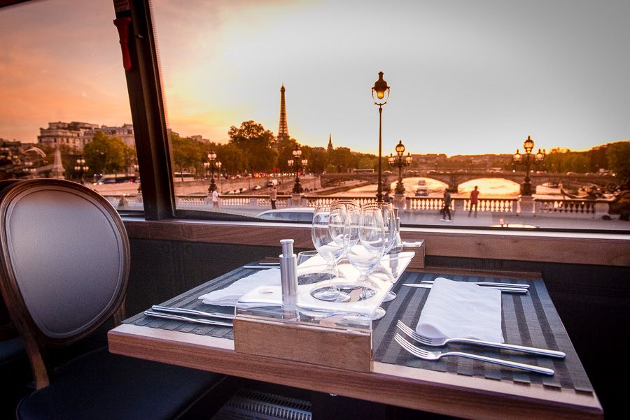 Paris: Bustronome Gourmet Lunch Tour on a Glass-Roof Bus - Key things to know before booking