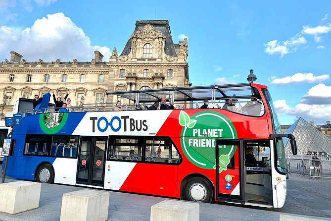 Paris Tootbus Hop-On Hop-Off Bus Tour (Optional Cruise) - Musée d’Orsay, Concorde, and the grand westward route