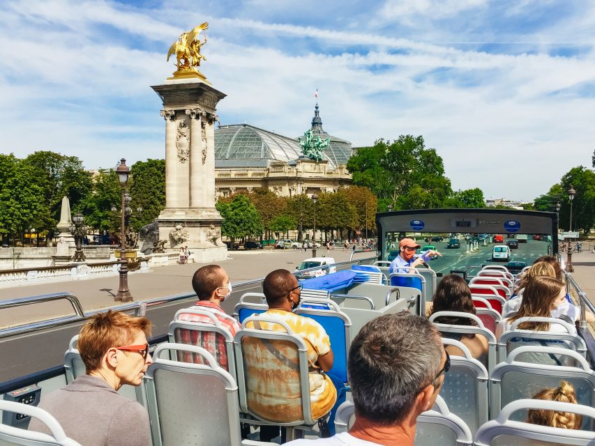 Paris: Tootbus Hop-on Hop-off (Optional River Cruise) - Pont Alexandre III and the Invalides stop