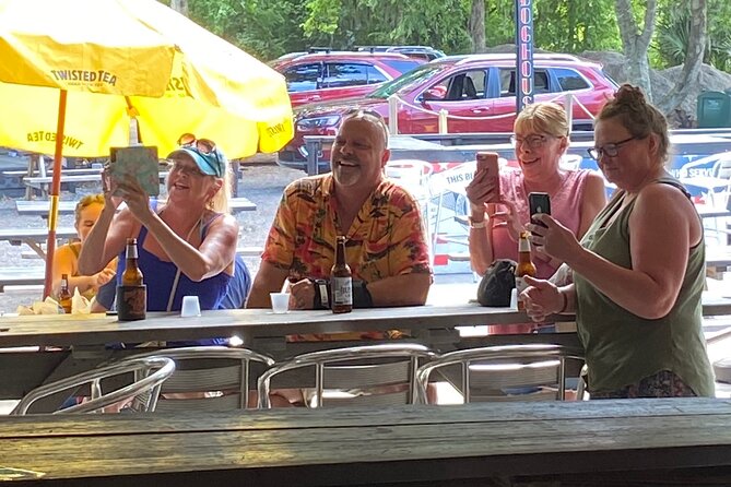 Party Bus Dive Bar Bus Crawl l - Townline Lounge, drinks beside the waterway