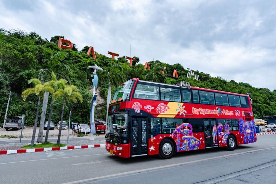 Pattaya: City Sightseeing Hop-On Hop-Off Bus Tour - Stops 5 to 7: temple views and the south side
