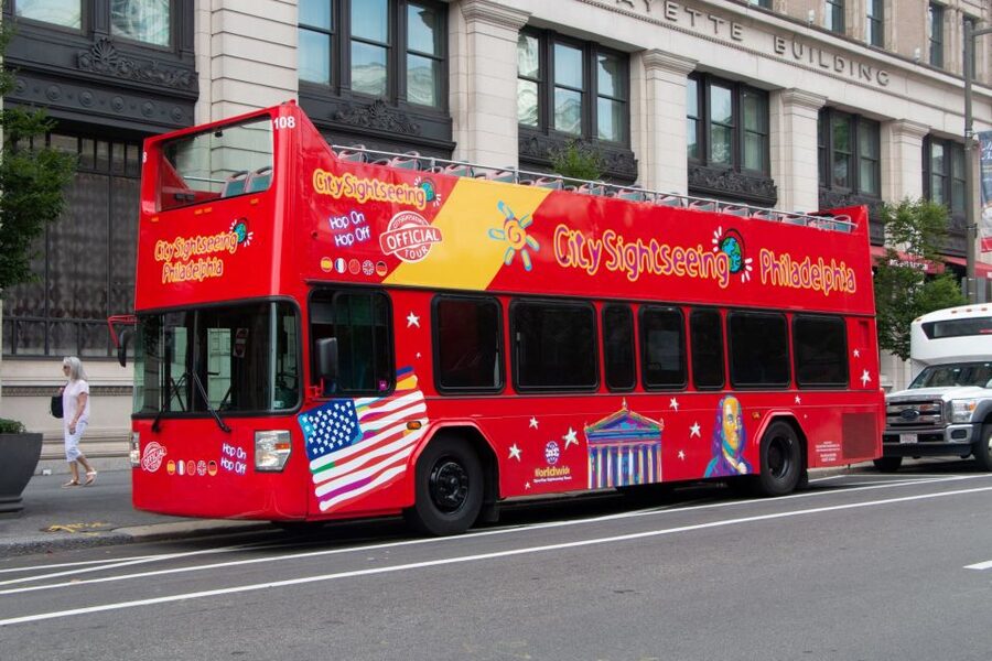 Philadelphia: Open-Top Nighttime Bus Tour - The route: what you are likely to see