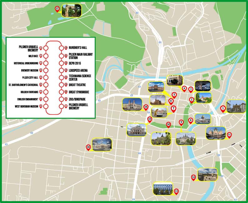 Pilsen: Panoramic Sightseeing - Bus Tour with audio guide - Is one hour enough for Pilsen?