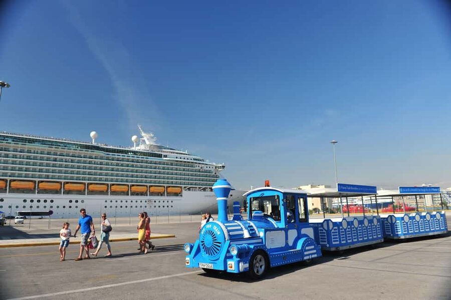 Piraeus City tour hop on hop off mini train - A simple way to see Piraeus from your cruise ship