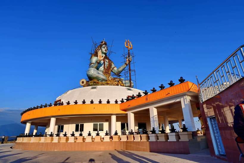 Pokhara: City Sightseeing Group Bus Tour - Pumdikot Shiva Statue and the first big view