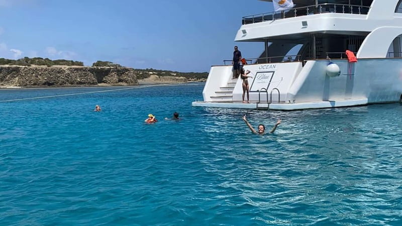 Polis: Blue Lagoon Boat Tour with bus from Paphos - What the $45 price really covers