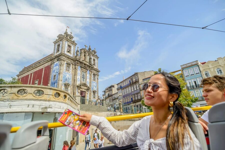 Porto: City Sightseeing Hop-On Hop-Off Bus Tour - The Red Line links old Porto with the sea