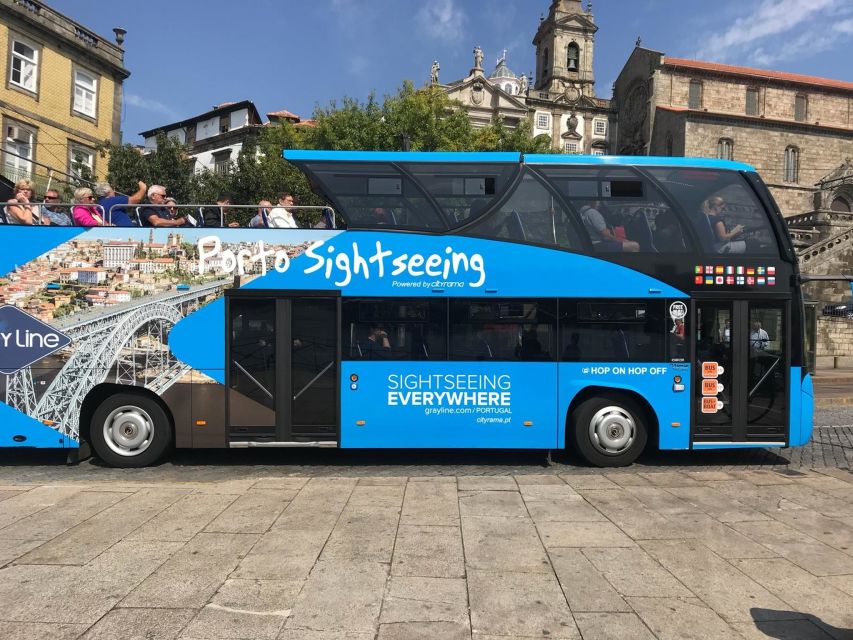 Porto: Hop-on Hop-off Bus with Optional Cruise & Wine Cellar - Orange Line: Gaia and the port wine quarter