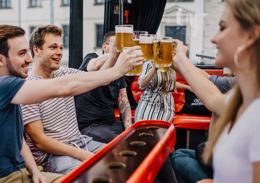 Prague: Party Beer Bus - Your private bus and party atmosphere