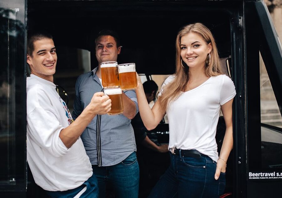 Prague: Party Beer Bus - How the Prague route unfolds