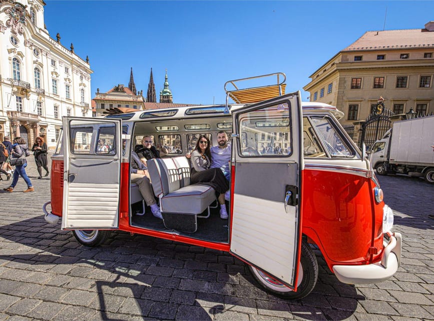 Prague: Private Sightseeing Tour in original VW Samba bus - Who will enjoy this ride most